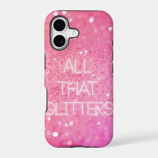 "All That Glitters" iPhone Case (Back)
