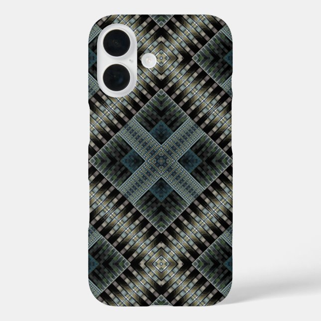 All That Glitters Modern Geometric Pattern Case-Mate iPhone Case (Back)