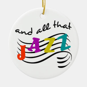 All That Jazz Ceramic Tree Decoration