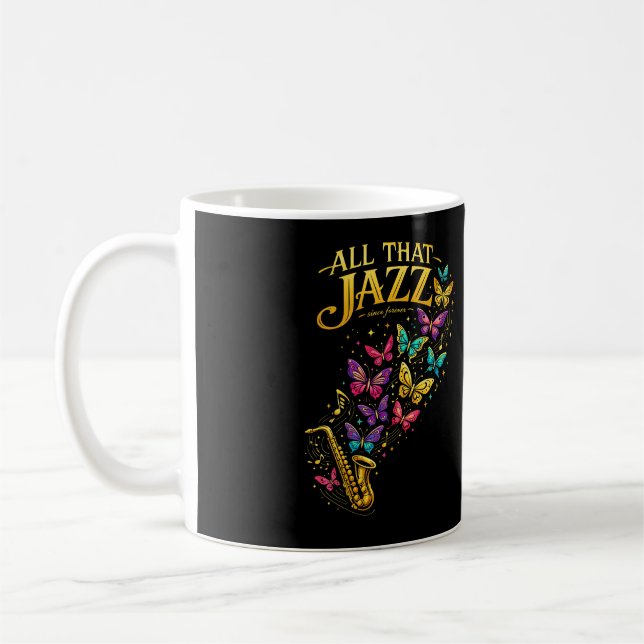 All That Jazz Coffee Mug (Left)