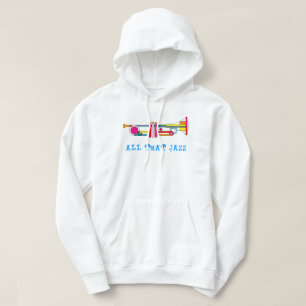 ALL THAT JAZZ COLORFUL TRUMPET HOODIE