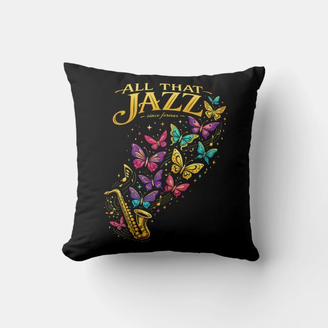 All That Jazz Cushion (Front)