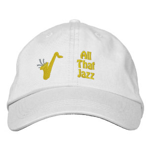 All that Jazz Embroidered Cap