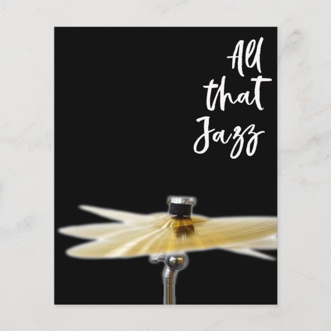 All that Jazz Flyer (Front)