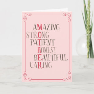 All That You Are Happy Mother's Day Card