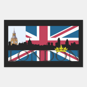 All That's London Rectangular Sticker