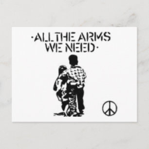 All The Arms We Need postcard