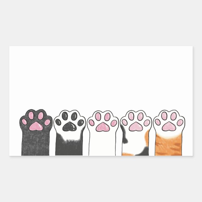 All the Beans Rectangular Sticker (Front)