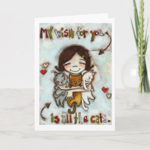 All the Cats - Birthday Card