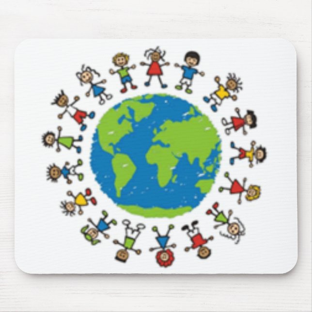 All The Children of the World 2 Mouse Mat (Front)