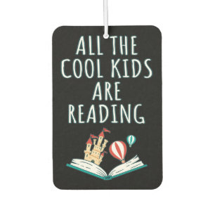 All The Cool Kids Are Reading II Air Freshener