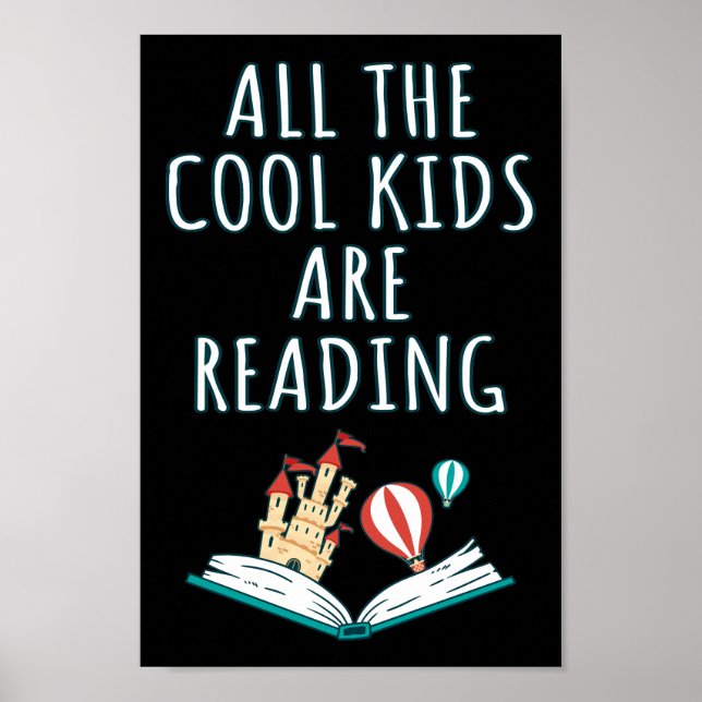 All The Cool Kids Are Reading II Poster (Front)