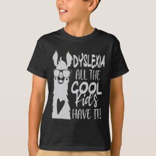All The Cool Kids Have It Funny Awareness Llama T-Shirt
