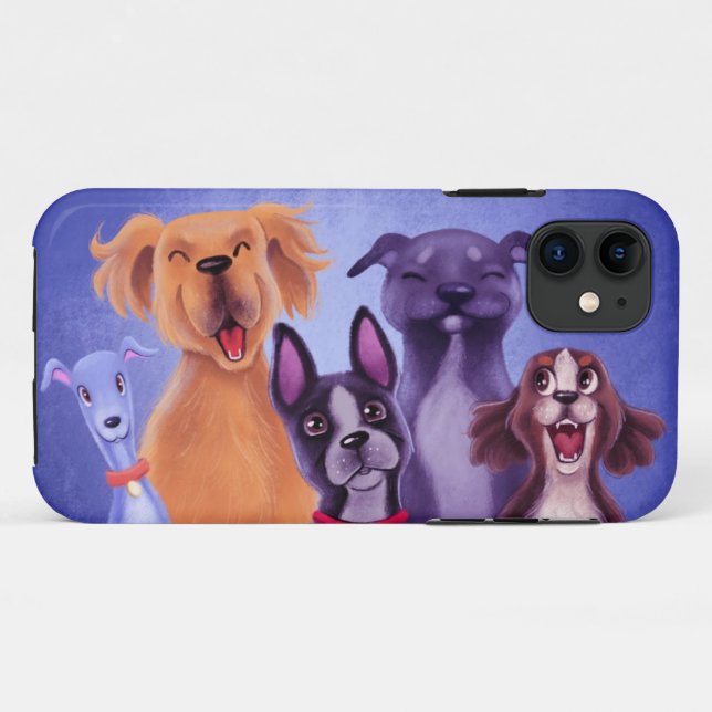 All The Dogs Case-Mate iPhone Case (Back (Horizontal))