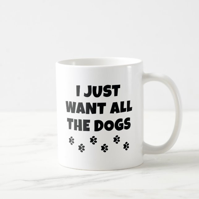 All The Dogs Coffee Mug (Right)