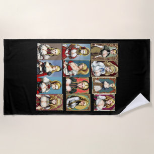 All the Faire Maidens Beach Towel