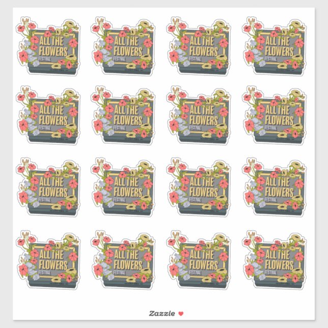 All the Flowers Festival Logo (Sheet)