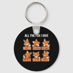 All The Fox I Give Key Ring