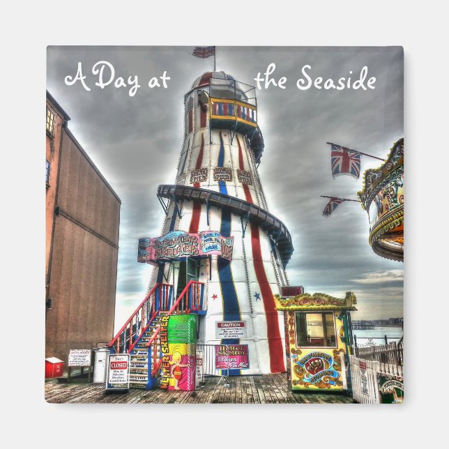 All the Fun of the Fair Helter Skelter Magnet (Front)