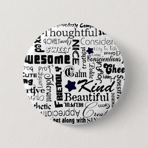 All the Good Things About You 6 Cm Round Badge