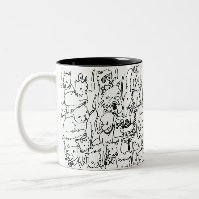 All The Kitties Mug (Left)