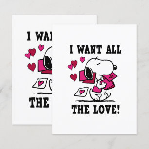 All The Love Valentine Enclosure Card