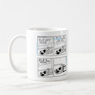 "All the Lymphies Relax This Way" Elevating Nancy Coffee Mug