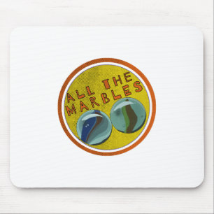 All The Marbles Mouse Mat