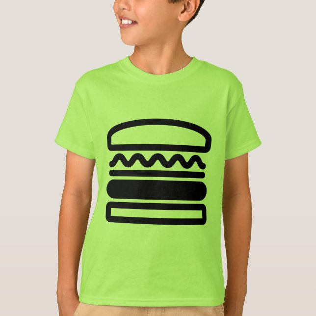 All The Meats Burger T-Shirt (Front)