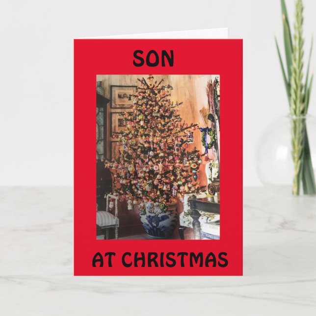 ALL THE MEMORIES OF "YOU" AT CHRISTMAS SON HOLIDAY CARD (Front)