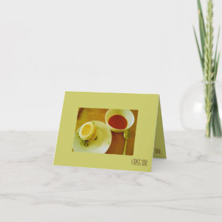 All the time, I miss you - Tomato Soup Card