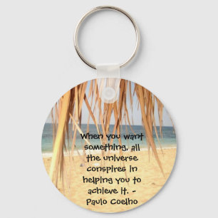 All The Universe Conspires Keychain