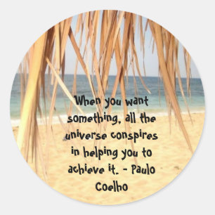 All The Universe Conspires Sticker