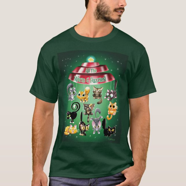 ALL THE WARM & FUZZIES by Jeff Willis Art T-Shirt (Front)
