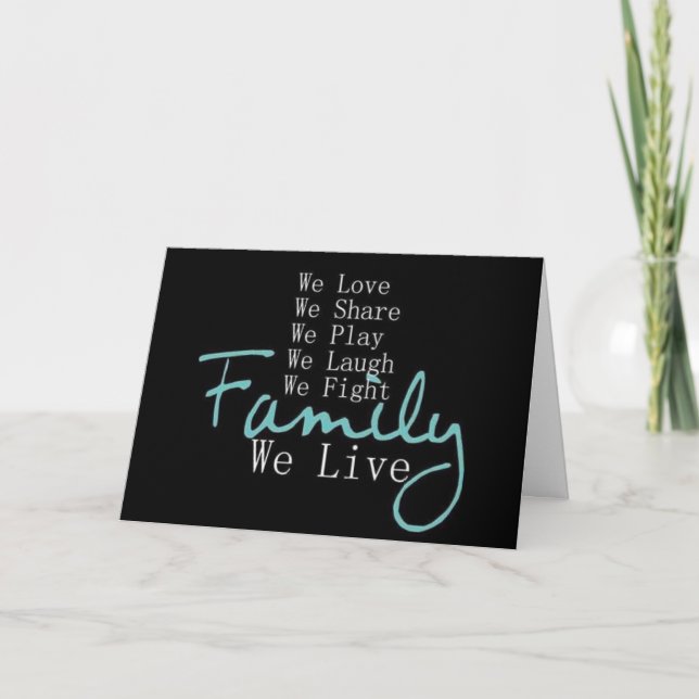"ALL THE WAYS OF FAMILY" COMING TOGETHER AT EASTER HOLIDAY CARD (Front)