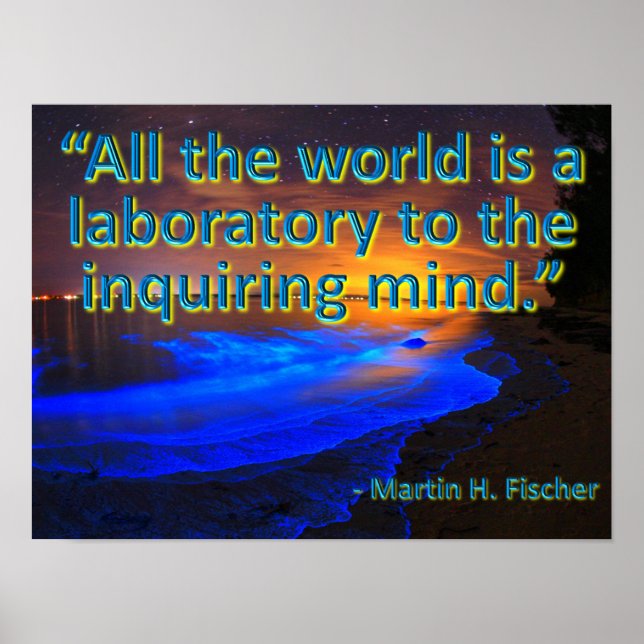 All the World is a Laboratory Poster (Front)