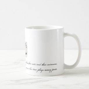 All the world's a stage coffee mug