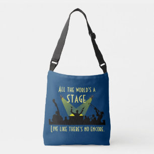 All the World's a Stage Crossbody Bag