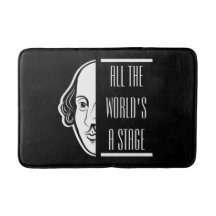 All The World's A Stage Shakespeare Quote Thespian