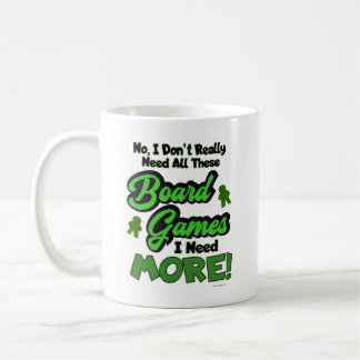 All These Games Boardgame Collecting Time Coffee Mug