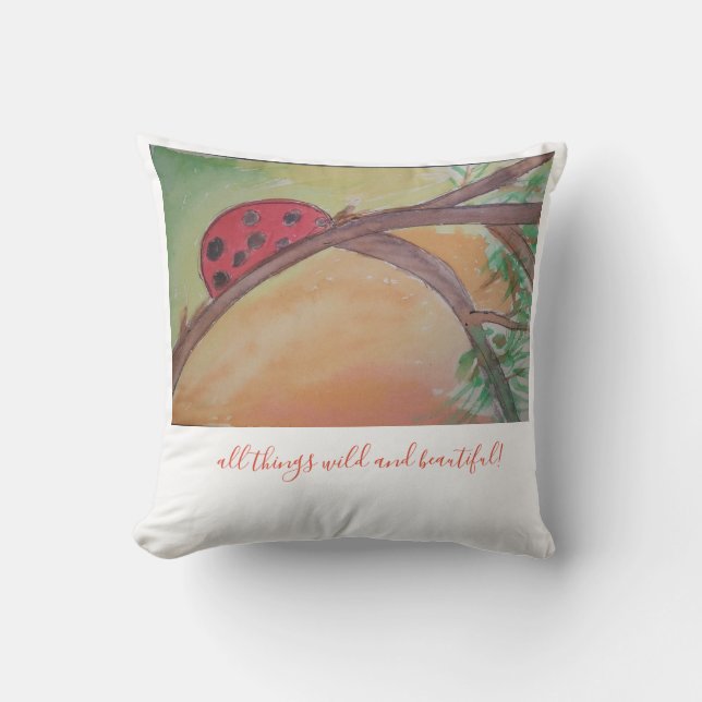 all things bright and beautiful cushion (Front)