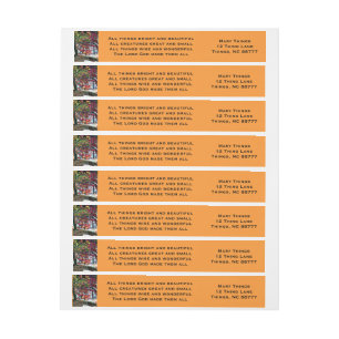 All Things Bright and Beautiful Wraparound Labels