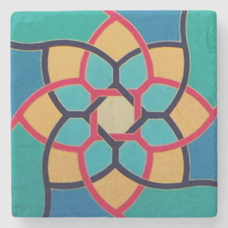 All Things Fall Apart - Centre B - Marble Coaster