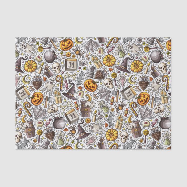 All Things Halloween Tissue Paper (Front)