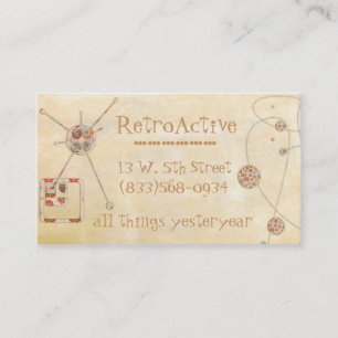 All Things Retro Business Card