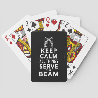 All Things Serve The Beam Playing Cards