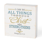 All Things Through Christ