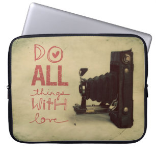 All things with Love Laptop Sleeve