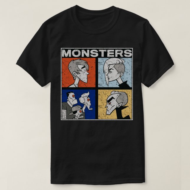 all time monsters T-Shirt (Design Front)