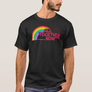 All Together Now Summer Reading 2023 Rainbow Book T-Shirt